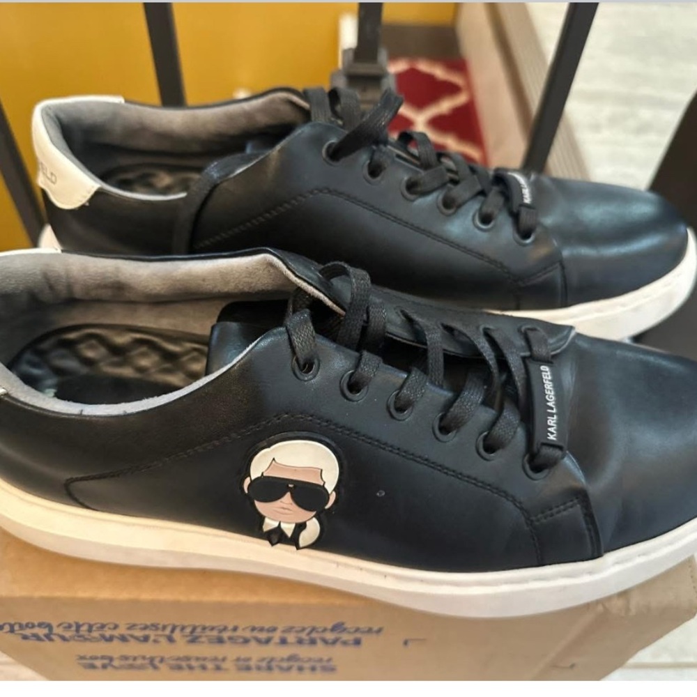 Karl Lagerfeld Black Men's Sneakers